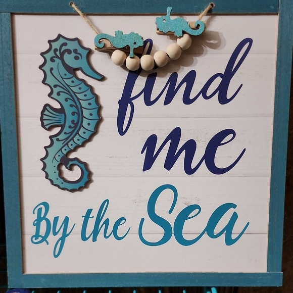 Beach Themed Wall Art Set - Picture 3 of 4